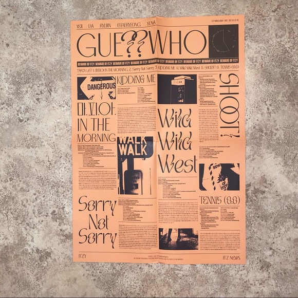 KPop Album - Guess Who? (ITZY) - Picture 4 of 4